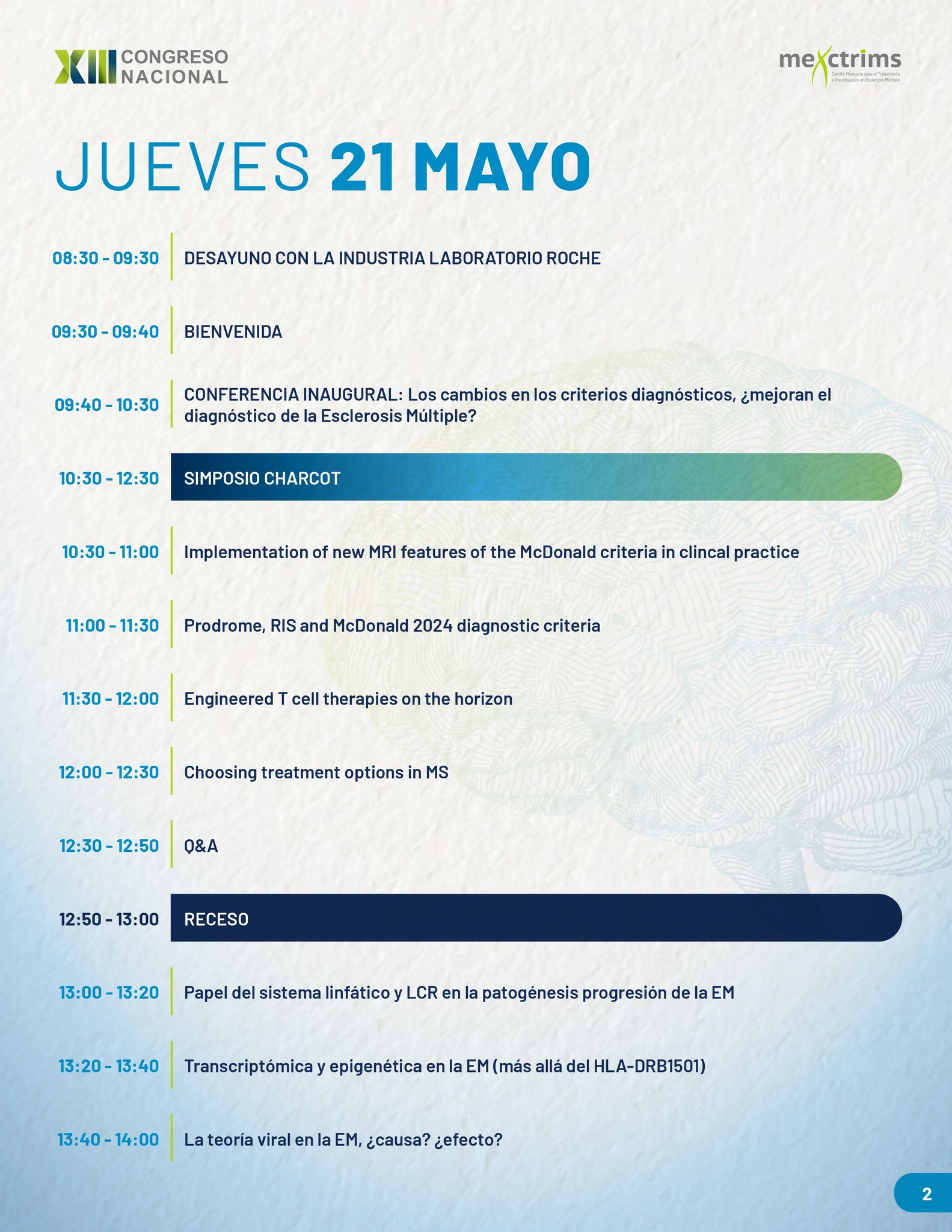 Programa - XIII Congreso Nacional