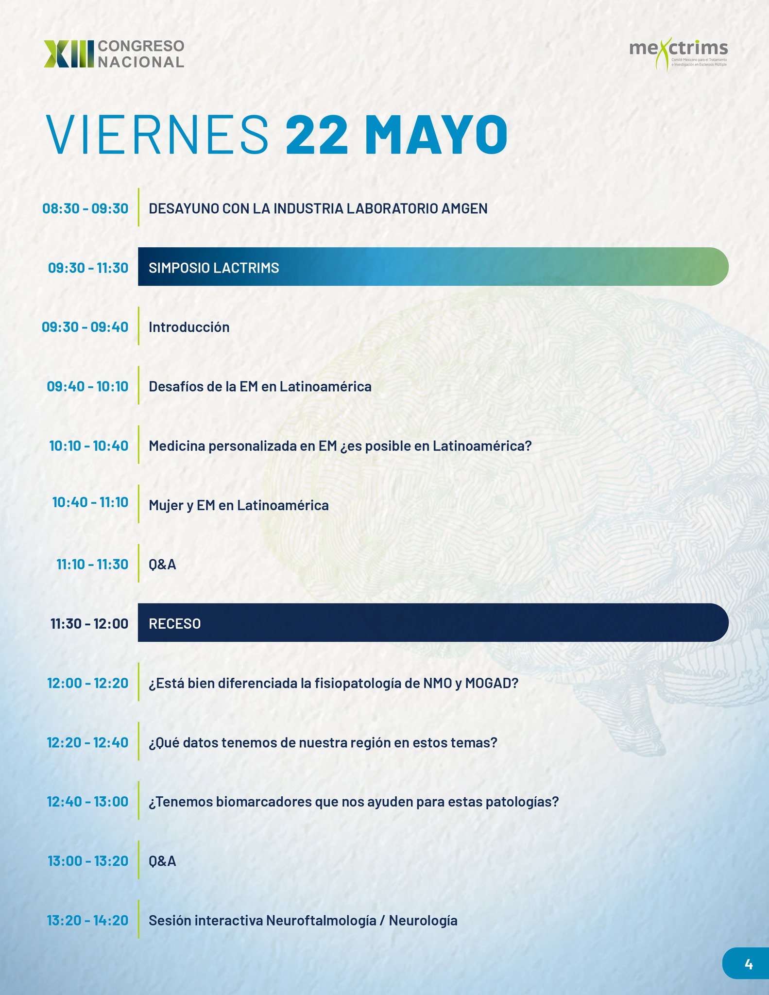 Programa - XIII Congreso Nacional