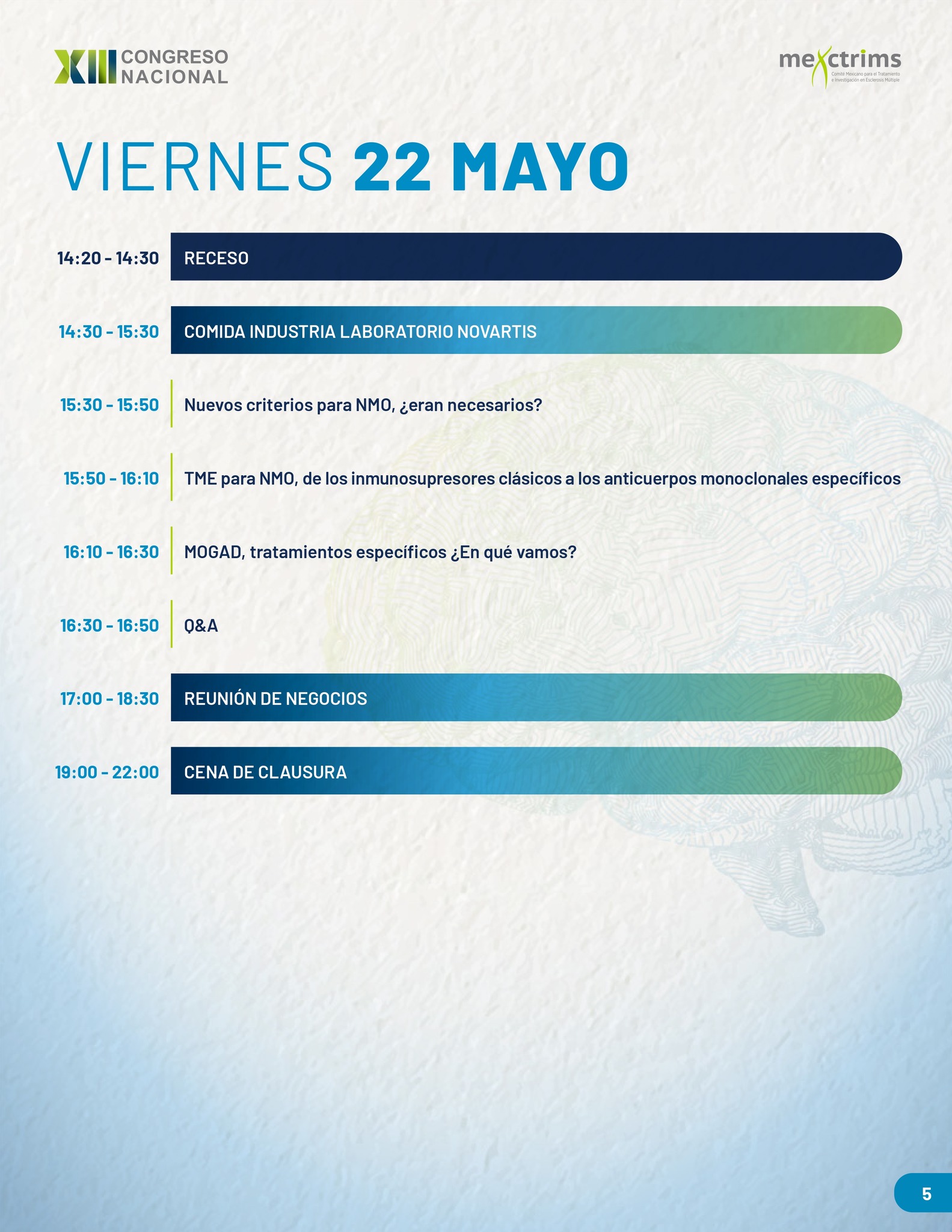 Programa - XIII Congreso Nacional